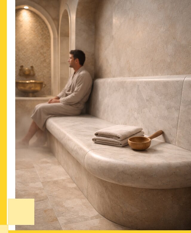 Сиденья для хамама в Асбесте под ключ от 12128 р. | ЭриданСбс