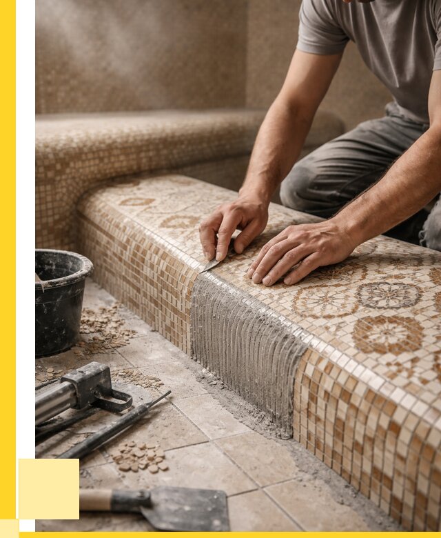 Плитка для хамама под ключ в Асбесте от 3537 р. | ЭриданСбс