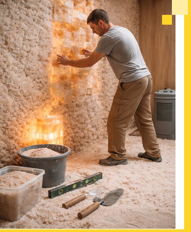 Проектирование и монтаж соляных комнат в Асбесте под ключ