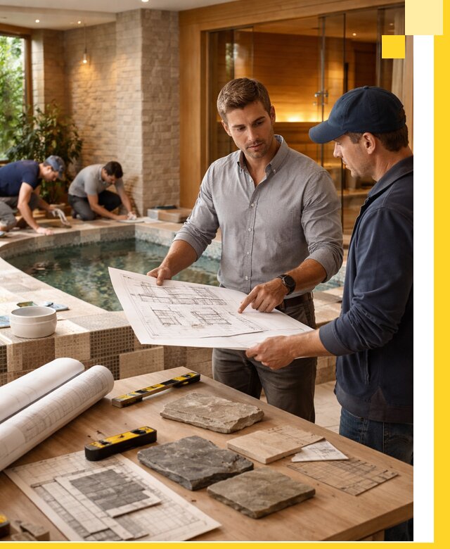 Проектирование SPA зон под ключ в Асбесте с инженерией